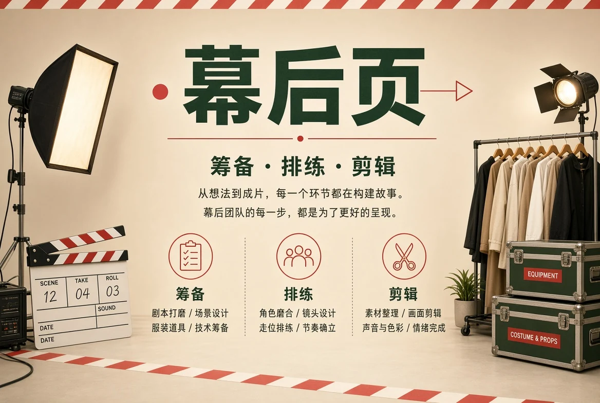 幕后记录制作流程